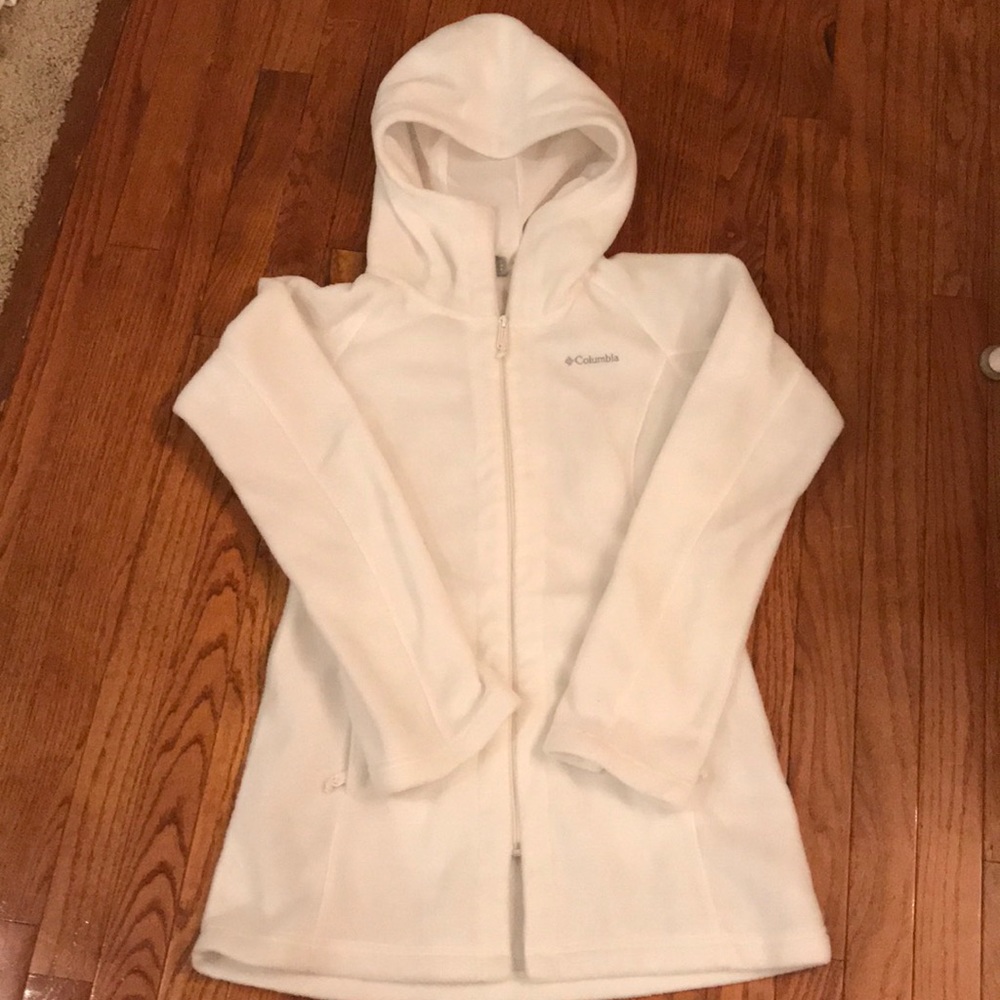 Columbia Women's White Fleece Jacket
